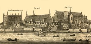 Westminster i 1640, 1881. af Wenceslaus Hollar