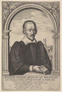 William Fenner, rektor i Rochford, 1656. af Wenceslaus Hollar