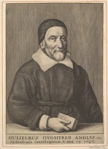 William Oughtred, 1644. af Wenceslaus Hollar
