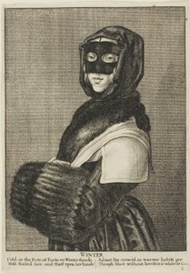 Vinter af Wenceslaus Hollar
