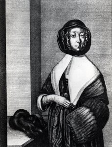 Vinter, 1641 af Wenceslaus Hollar