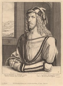 Albrecht Dürer af Wenceslaus Hollar after Albrecht Dürer