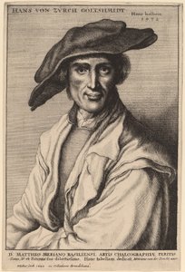 Hans von Zurch, Guldsmed af Wenceslaus Hollar after Hans Holbein the Younger