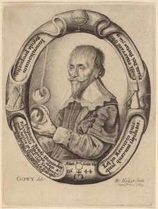 Johann Banfi Huniades af Wenceslaus Hollar after Jacob Peter Gowy
