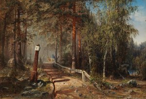 Mail Road i Häme af Werner Holmberg
