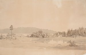 Näsijärvi-bugten af Werner Holmberg