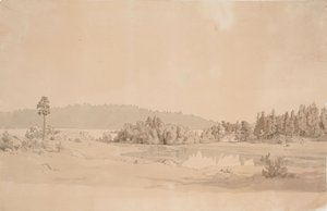 Näsijärvi-bugten af Werner Holmberg