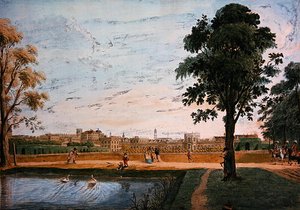 Udsigt over Orangeriet, foran Friedrichsthal nær Kassel af Werner Kobold