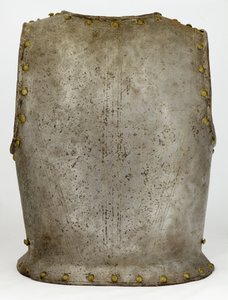 Bagplade, ca. 1650-1700 (stål og messing) af Western European School