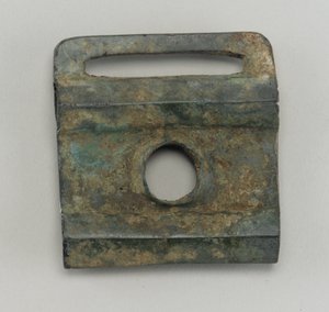Vogn eller seletilpasning (bronze) af Western Zhou Dynasty Chinese School