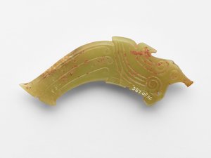 Vedhæng i form af en fugl, c.1050-c.950 f.Kr af Western Zhou Dynasty Chinese School