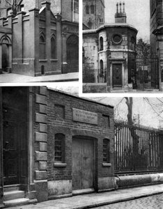 Tre kirkegårdsvagthuse, London, 1926-1927