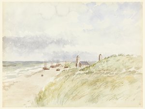 Kysten ved Kativigh, Holland