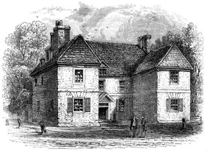 William Penns House, Philadelphia, Pennsylvania, slutningen af det 17.-begyndelige 18. århundrede c1880