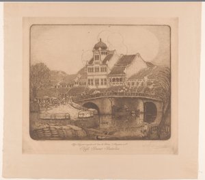 Kontorbygningen til Firma Sluyters & Co. Kali Besar Batavia (original titel på objektet)