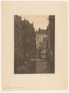 Huse på Voorstraatshaven i Dordrecht Kanal i Dordrecht (original titel) Dordrecht, seks raderinger af W.O.J. Nieuwenkamp og J.M. Degrees of Roggen (original serietitel)
