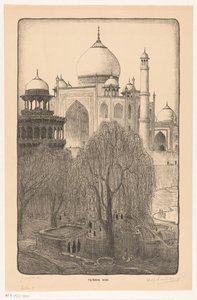 Taj Mahal, Agra (original titel på objektet)