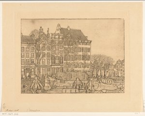 Huse på Prins Hendrikkade i Amsterdam Prins Hendrikkade (original titel) af Wijnand Otto Jan Nieuwenkamp