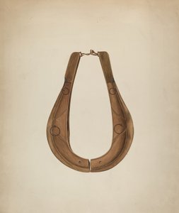 Hestehalsbånd og Hame, ca. 1941. af Wilbur M Rice