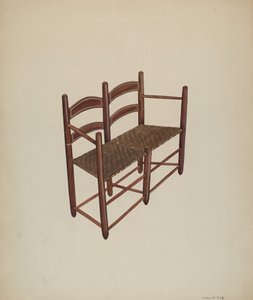 Oksevognsstol, ca. 1939. af Wilbur M Rice