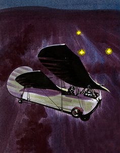Henri Mignets opfindelse Pou de Ciel af Wilf (20th century) Hardy