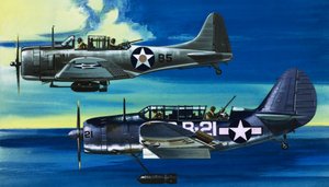 Ind i det blå: Amerikanske krigsfly (1941-45) af Wilf (20th century) Hardy