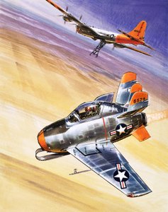 Mini Jet-Fighter, illustration fra 