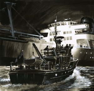 Den britiske måde at leve på: Den britiske kystvagts indtægtskuttere af Wilf (20th century) Hardy