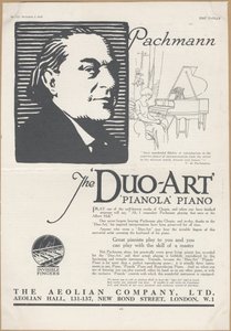 Aeolian Company Pianolas, 1924 af Wilfred Fryer
