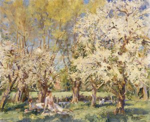 Den glædelige maj måned af Wilfred Gabriel de Glehn