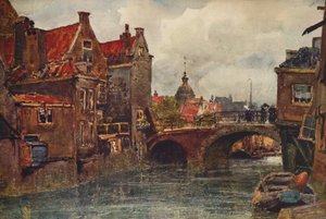 En gammel hollandsk vandvej, c1915