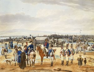 (Camp of) Bravo Palatine Infantry, 1803