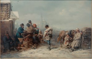 Messe i Jelna i Smolensk Governorate af Wilhelm Amandus Beer