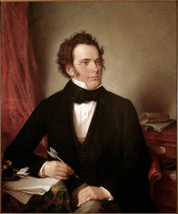 Portræt af Franz Peter Schubert