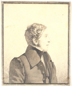 Portræt af etatsraad Michael Raffenberg af Wilhelm Bendz
