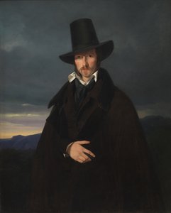 Portræt af den tyske maler Wilhelm von Kaulbach