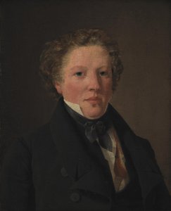 The Actor Christoffer Hvid af Wilhelm Bendz