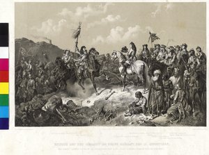 Episode fra slaget ved Mount Harsany den 12. august 1687 af Wilhelm Camphausen