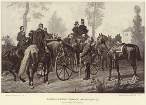 Møde mellem Prins Bismarck og Napoleon III