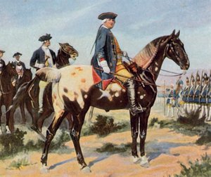 Soldaten kong Frederik Vilhelm I af Preussen af Wilhelm Camphausen