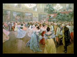 Hofbal på Hofburg, 1900