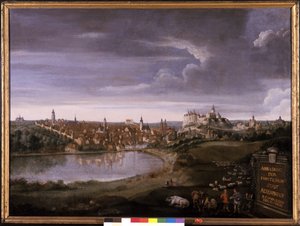 Udsigt over Altenburg af Wilhelm I Richter