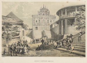 Jesuiterkloster, Macao, 1855
