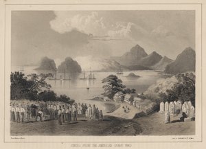 Simoda fra America Graveyard, 1885 af Wilhelm Joseph Heine