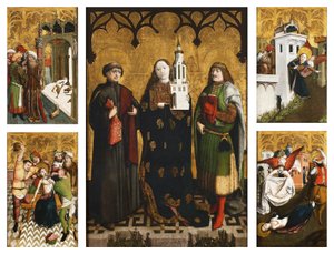 Sankt Barbara altertavle af Wilhelm Kalteysen