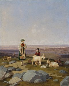 På Gaisalm af Wilhelm Kobell Ritter von