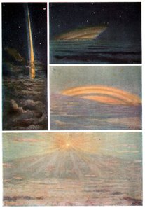 Ringe på planeten Saturn, ca. 1880 (kobberstik)