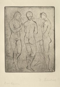 Tre kvinder af Wilhelm Lehmbruck