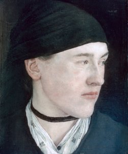 Leder af en ung pige, 1879 af Wilhelm Maria Hubertus Leibl