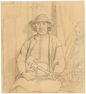En svensk folkemusiker af Wilhelm Marstrand